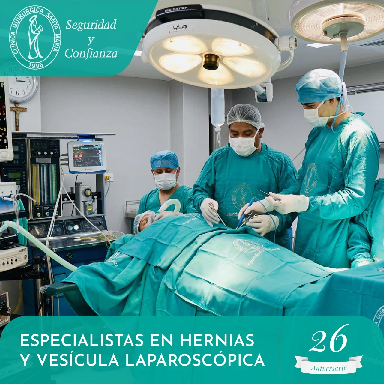 26 aniversario Clinica Santa María